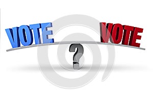 Vote Red Or Blue?