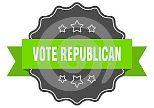 vote republican label