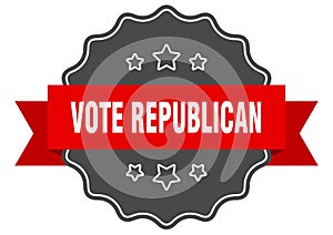 vote republican label