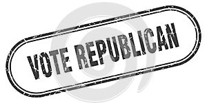 Vote republican stamp