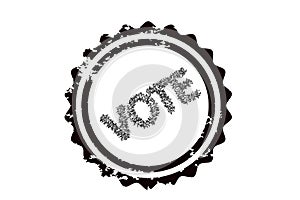 Vote stamp