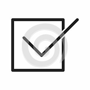 Vote Sticker icon vector