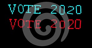 VOTE. United States of America presidential election democracy holiday concept digital composition