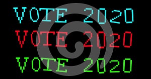VOTE. United States of America presidential election democracy holiday concept digital composition