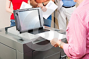 Voter Casts Ballot