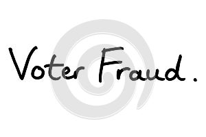 Voter Fraud