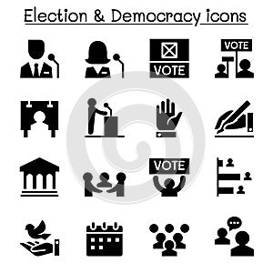 Voting ,Democracy , Election, icon