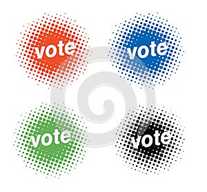 Voting icons