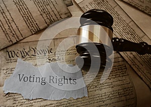 Voting Rights concept