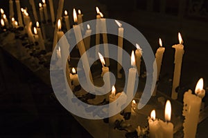 Votive candles photo