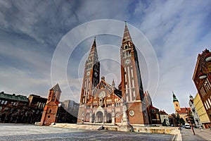 Votive church in Szeged, Hungary