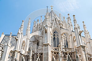 Votive Church (Votivkirche) In Vienna photo