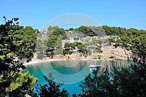 Votsi bay in Alonissos island