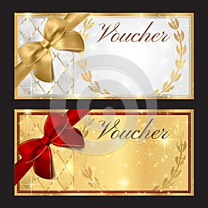 Voucher, Gift certificate, Coupon template