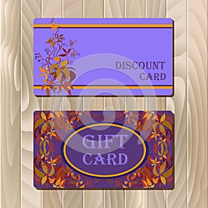 Voucher, Gift certificate, Coupon template for invitation, banner, ticket.