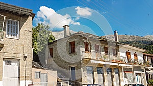 Vourgareli village in Epirus Arta Greece