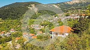 Vourgareli village in Epirus Arta Greece