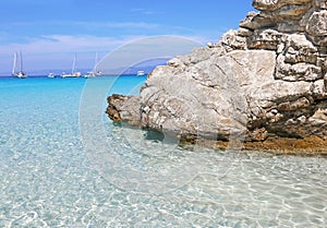 Voutoumi beach Antipaxos Ionian islands Greece