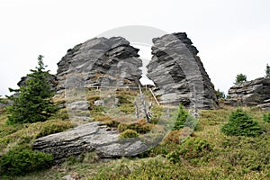 Vozka rocks, Jeseniky mountains, Czech Republic / Czechia