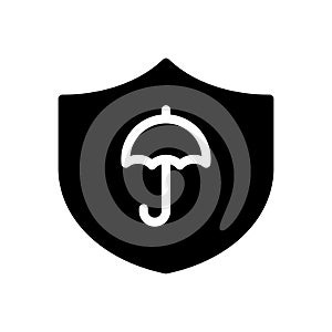 VPN vector glyph flat icon