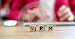 VPN virtual private network and internet connection privacy concept