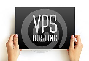 Vps Hosting - service that uses virtualization technology to provide you with dedicated resources on a server with multiple users