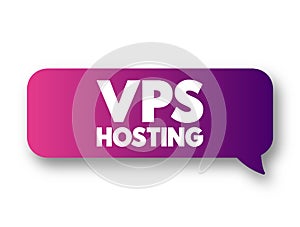 Vps Hosting - service that uses virtualization technology to provide you with dedicated resources on a server with multiple users