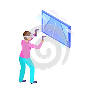 VR Game Playing Composition