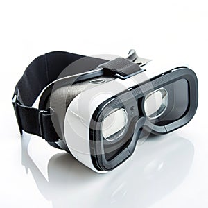 VR Glasses isolated on white background photo