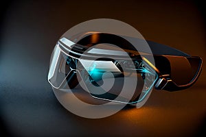 VR Glasses with modern and sleek style, highly stylized