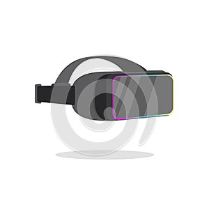 VR glasses vector icon. Device for virtual reality
