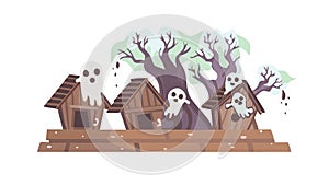 VR Headset with Cube - Augmented Reality Gaming, vector design Generative AI