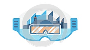 VR Industrial Simulation, Virtual Factory Training, vector design Generative AI