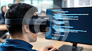 VR Programmer Coding Metaverse App Development