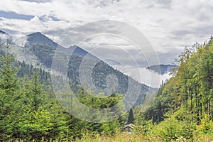 Vratna valley in Mala Fatra mountain group, Slovakia