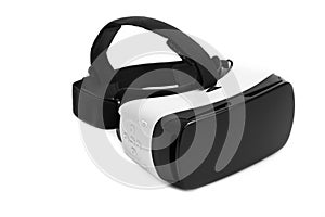 VR virtual reality glasses. Virtual reality goggles, isolated on
