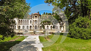 Vrana Palace in a park museum Vrana.Varna was a summer residence . Sofia. Bulgaria.