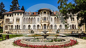 Vrana Palace in a park museum Vrana.Varna was a summer residence . Sofia. Bulgaria.