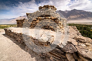 Vrang budhist stupa in Tajikistan