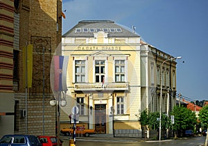 Palace of Justice in City of Vranje in south of Serbia photo