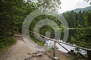 Vrbicke lake in Tatra mountains. Slovakia