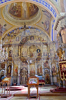 Vrdnik-Ravanica Serbian Orthodox monastery on the Fruska Gora mountain in Serbia