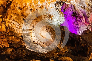 Vrelo cave in Matka canyon in North Macedon