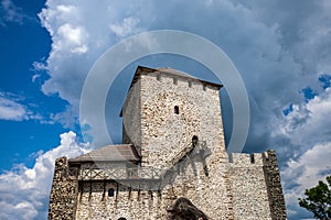 Vrsac castle, also called vrsacki zamak, during a sunny afternoon. It is a major medieval landmark of Serbia and Voivodina,