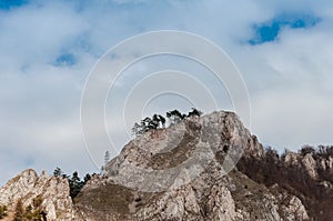 Vrsatec skalnatá hora na Slovensku