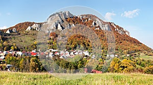 Vrsatec and Vrsatecke Podhradie village - Slovakia