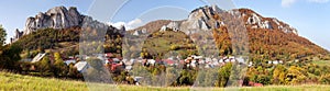 Vrsatec and Vrsatecke Podhradie village - Slovakia