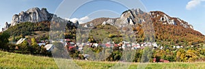 Vrsatec and Vrsatecke Podhradie village - Slovakia photo