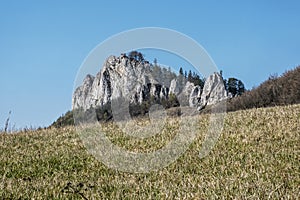 Vršatské skály, Bílé Karpaty na Slovensku