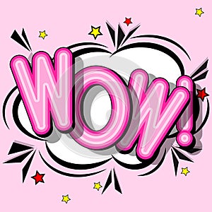 VS - comic retro lettering with shadows,